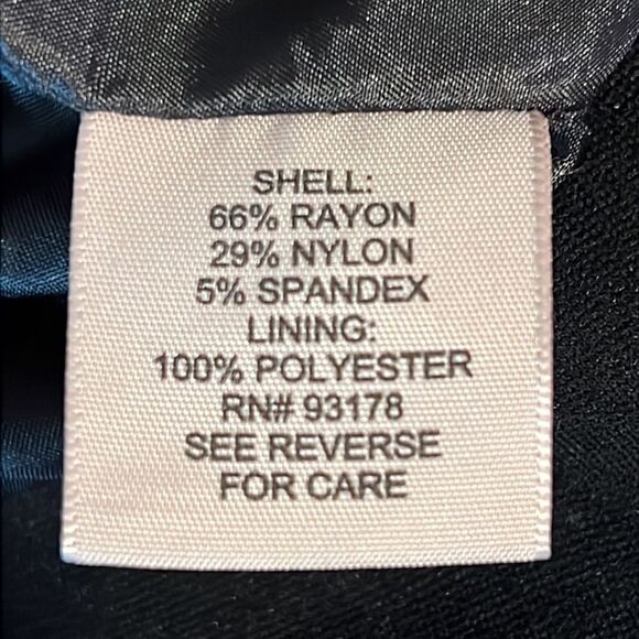 Philosophy Black Open Face Blazer Size XS - Picture 15 of 15